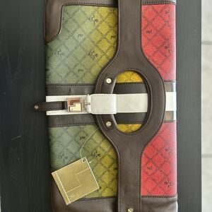L.A.M.B Rasta Large Clutch